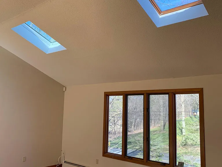 Living Room with Skylights