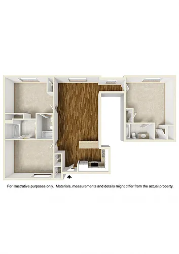 Floor plan Floor Plan 33a (Shared Room)