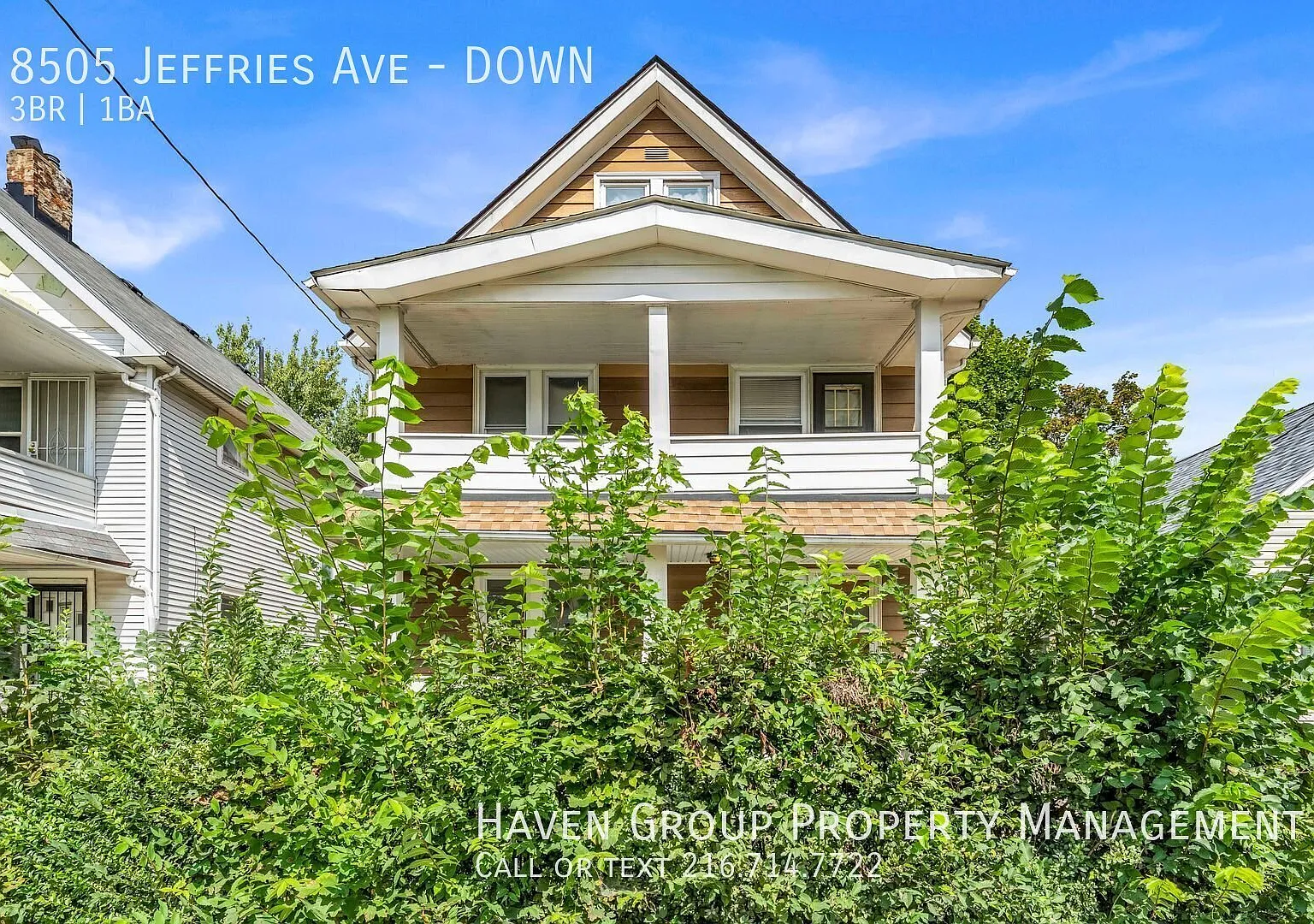 8505 Jeffries Ave | DN, Cleveland, OH 44105 - Spacious 3-bed 1-bath multi-family home! — Photo 2