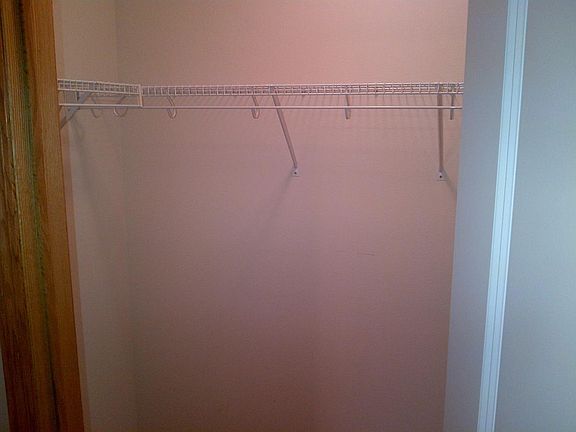 Walkin closet in Main Bedroom