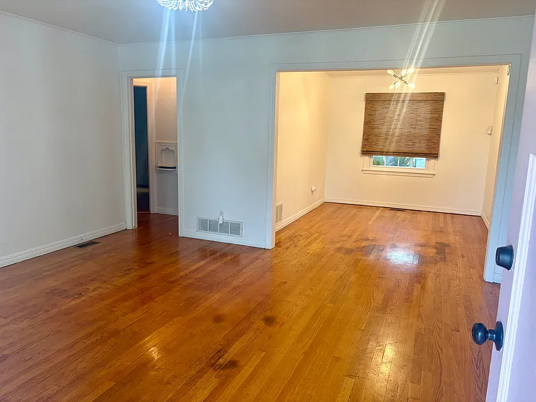 Dining room off of living area.