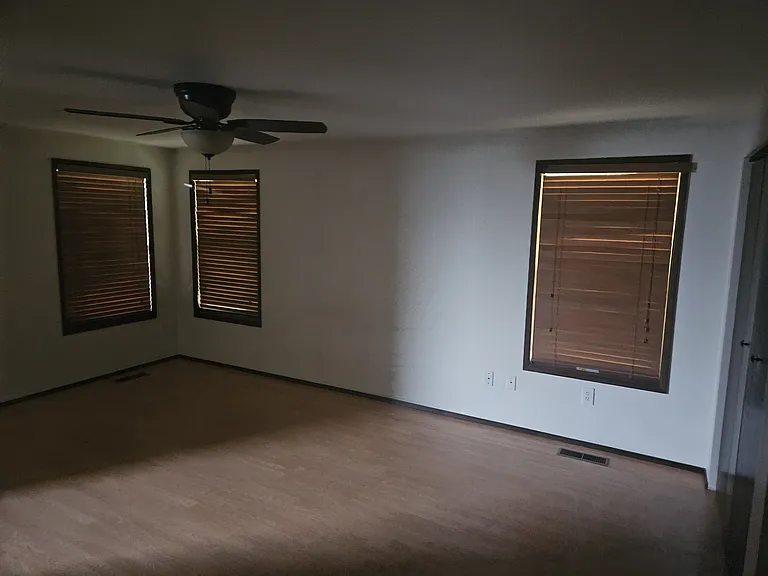 Master bedroom with separate attached full bathroom