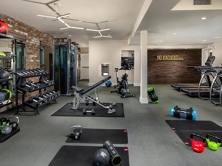 Fitness Center with Amazing Equipment