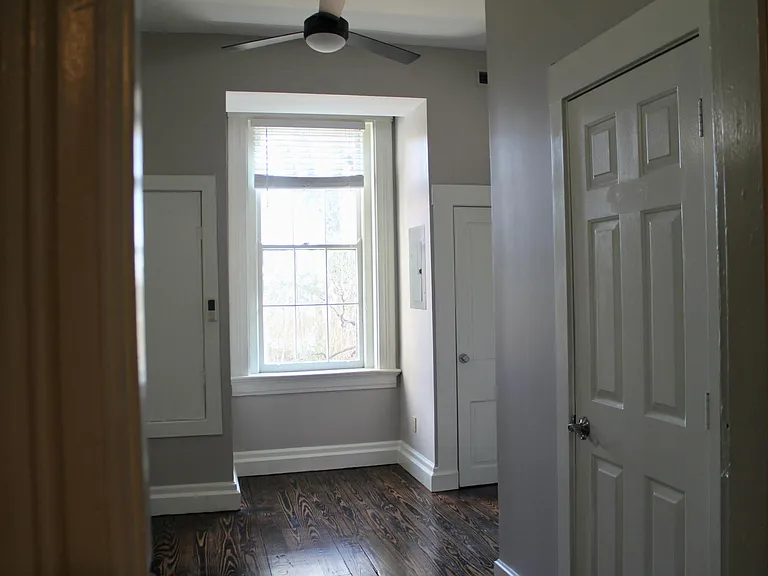Entryway into kitchen from living room.
