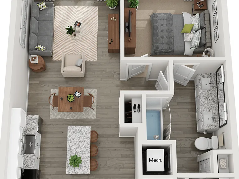 A1 floor plan Spectra Parks