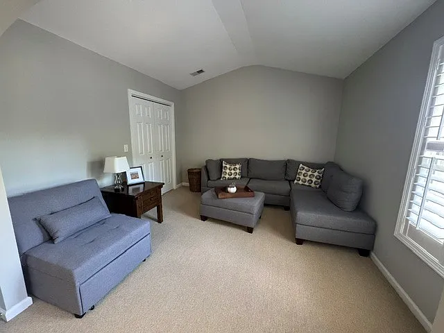 Sitting area off of the Master Bedroom, with additional closet
