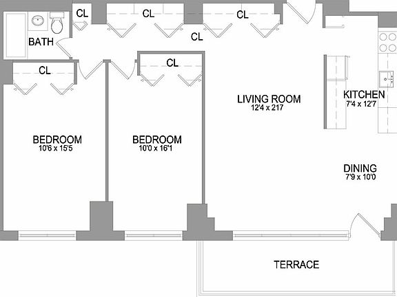 2nd image of 765 Amsterdam Ave APT 4D