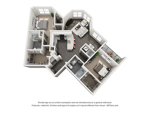 Floor plan B3 - The Juniper