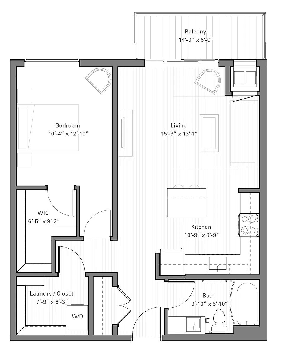 Floor plan Rice G