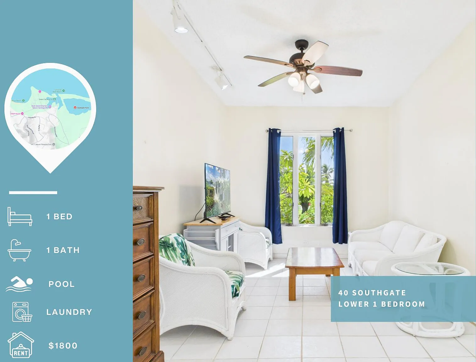 1 bed, $1,800 — Photo 1