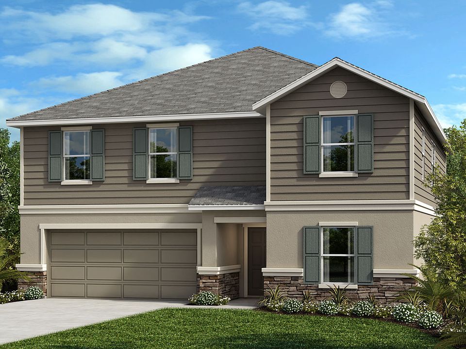 Elevation F with Optional Stone