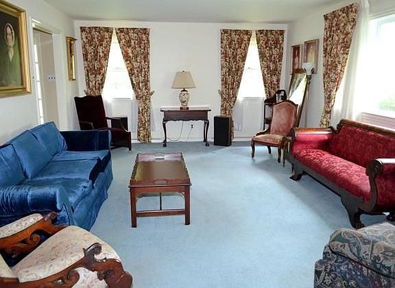 Living room looking toward the front of the house