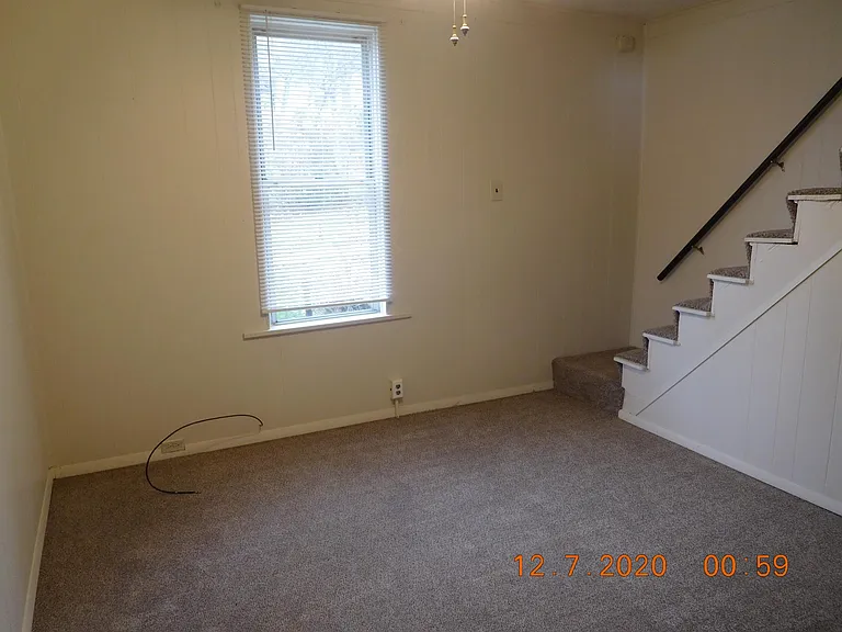 Living room with13 step to bedrooms