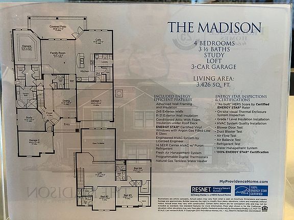 Providence Homes "Madison"