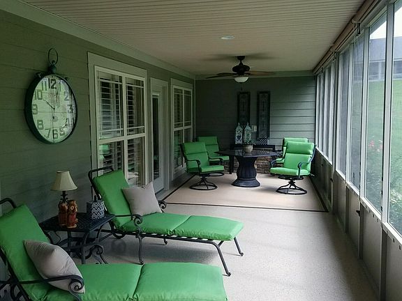 Screened patio