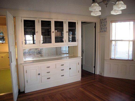 Built-In Buffer in dining room