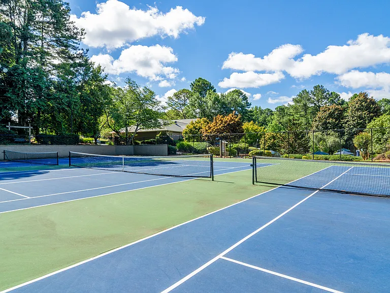 Outdoor Tennis Court