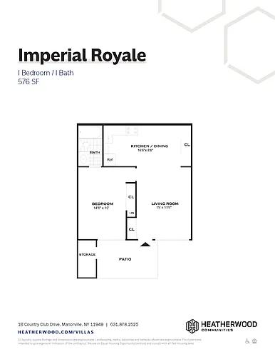 Floor plan The Imperial Royale