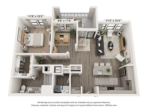 Floor plan A6