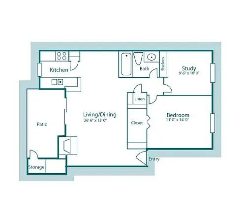 Floor plan A4