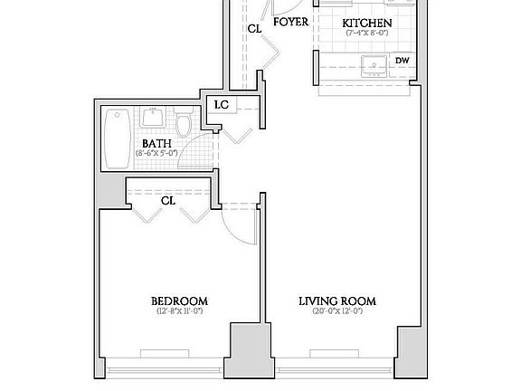 2nd image of 420 W 42nd St APT 25A