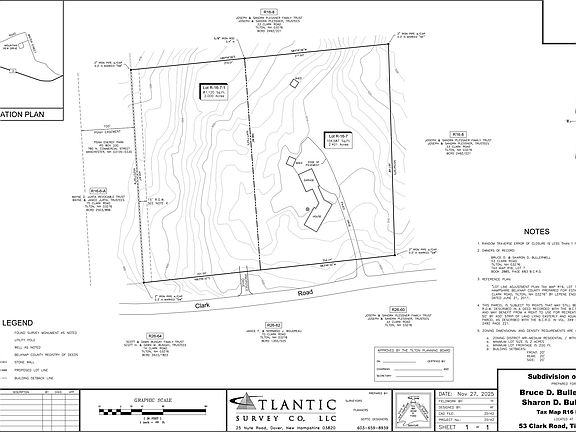 3rd image of Clark Road Map R-16 Lot 7-1