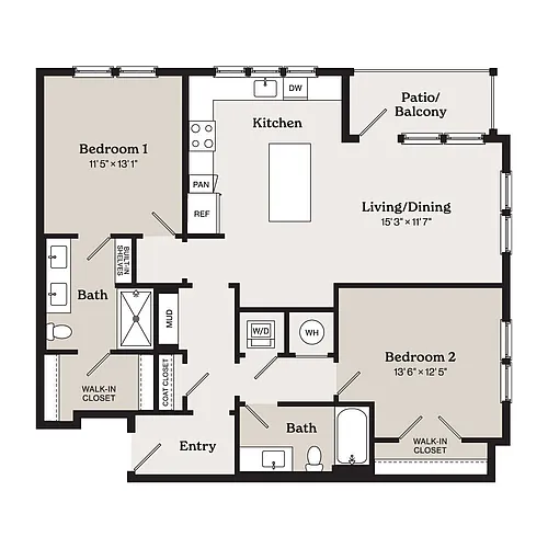 Floor plan B3