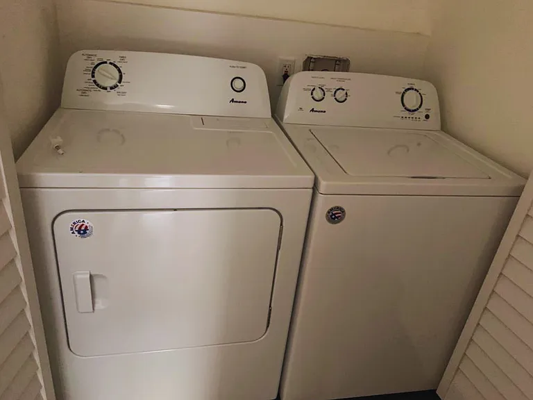 In-Home Washer & Dryer for Your Convenience.