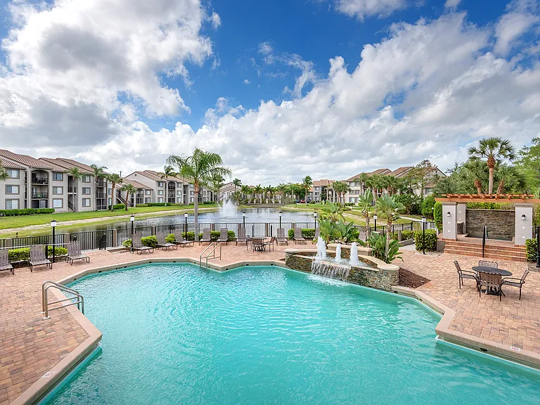 Resort-style pool