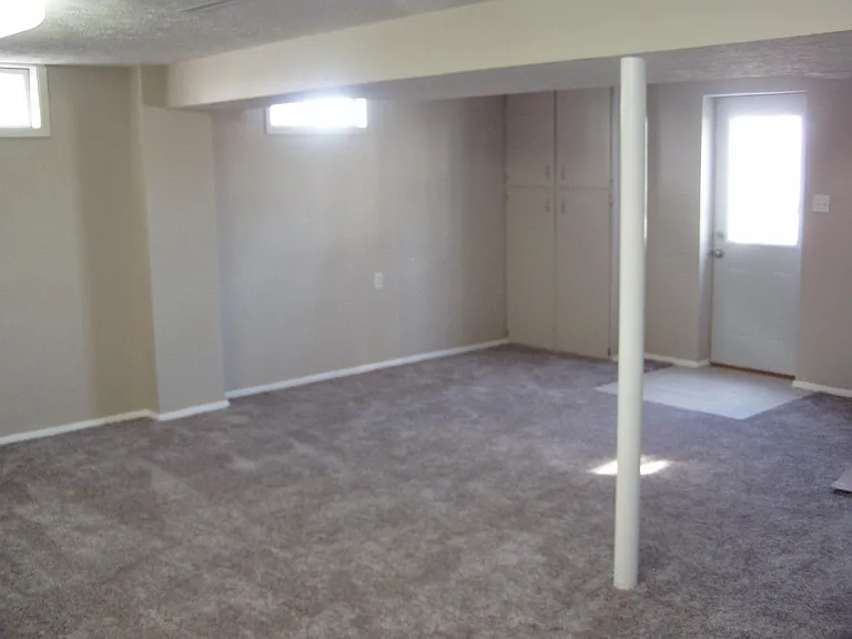Large Family room in the basement-Walkout door