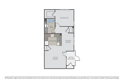 Floor plan Plan 1A