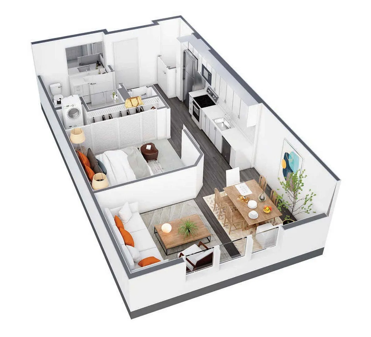 Floor plan Stewart Field