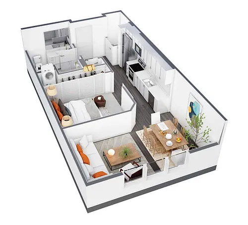 Floor plan Stewart Field