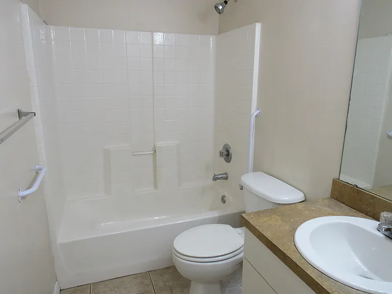 Hall bath
