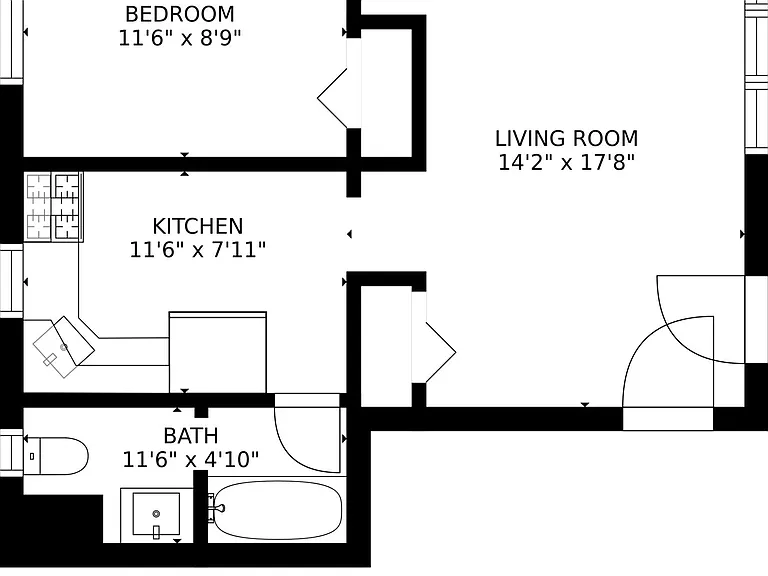 205 W Broadway #6B — Photo 3