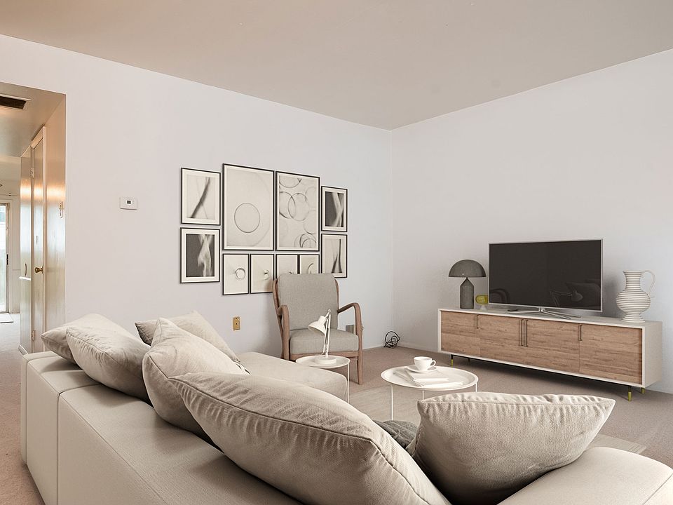 Living Room Virtually Staged