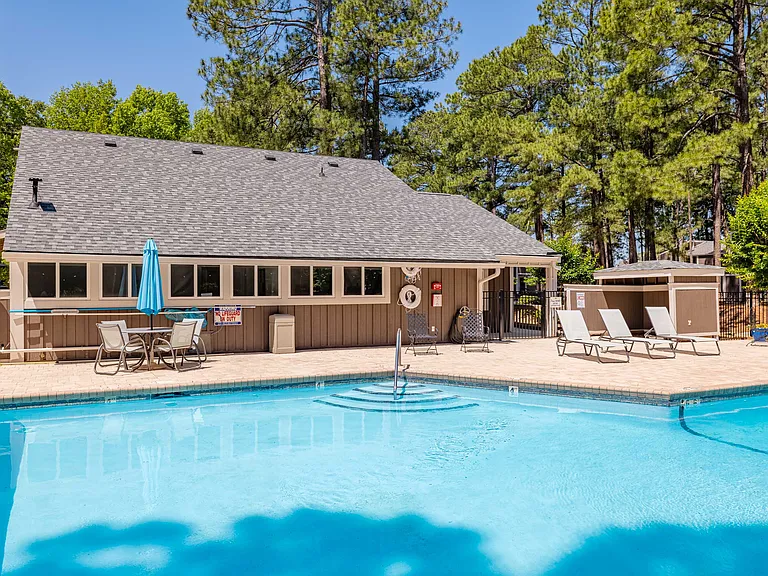 Sparkling Swimming pool at Keystone at Fayetteville, NC