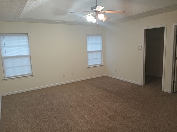 Master bedroom walk-in closet and master walking bathroom