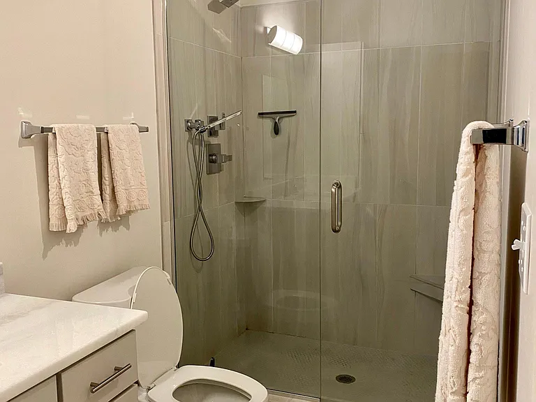 Walk in shower