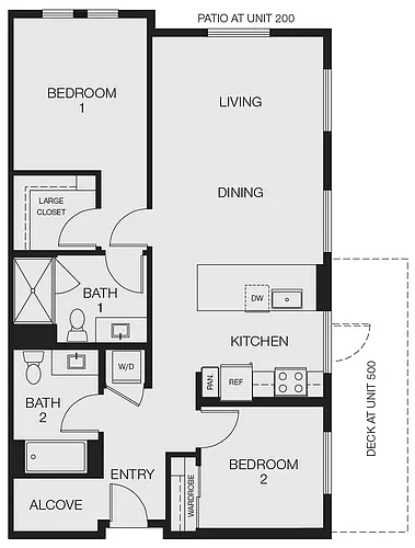Floor plan 2G