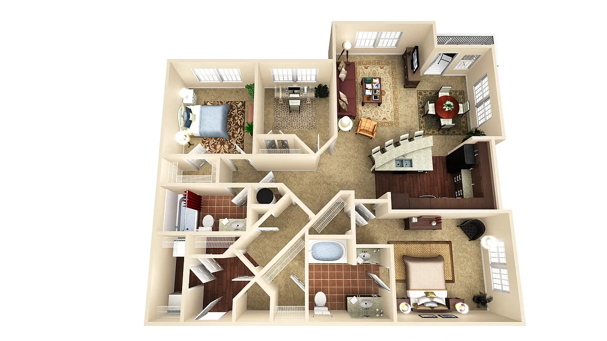 Floor plan C1