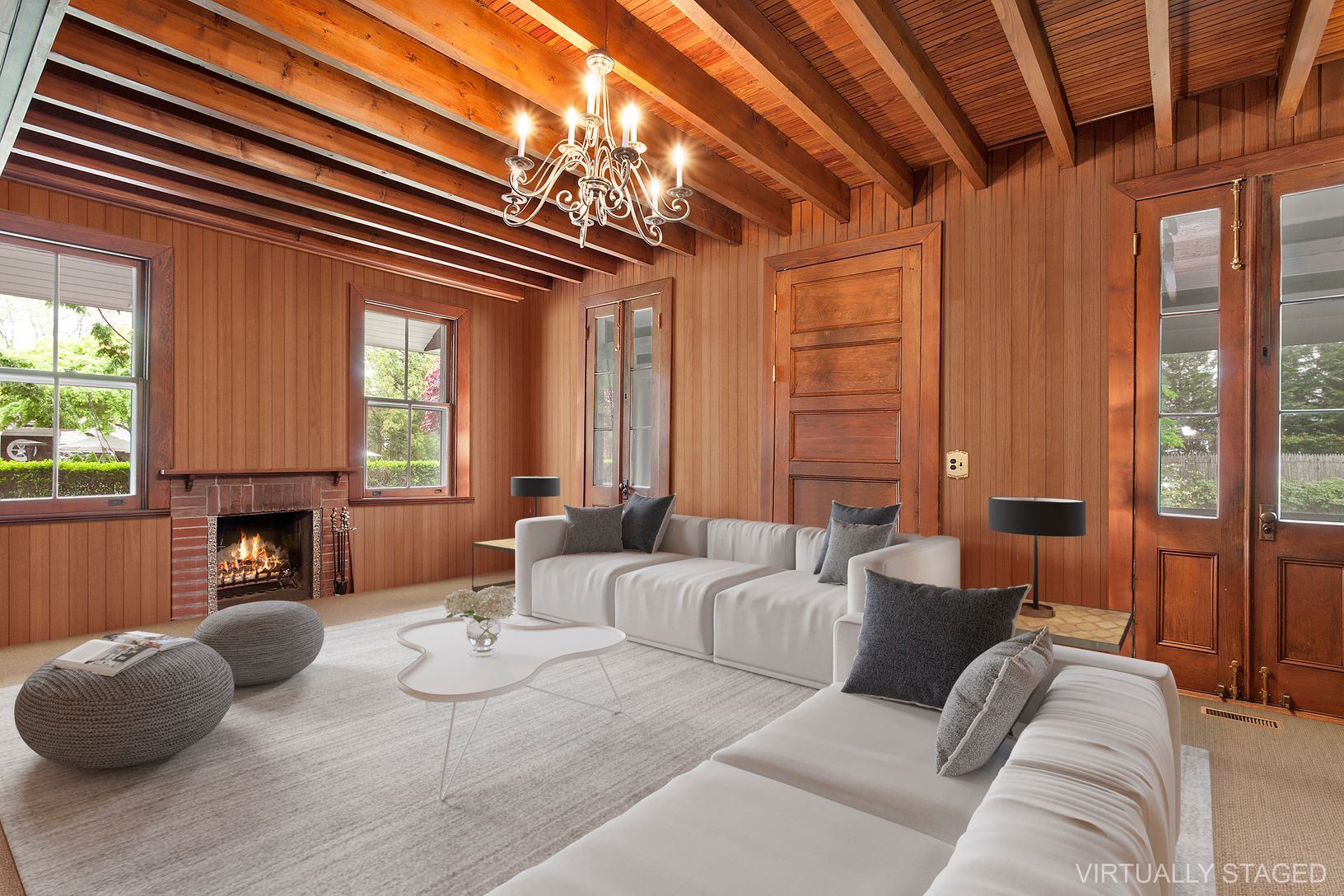  Den w/wood burning fireplace