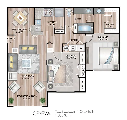 Floor plan Geneva - Premium Plus