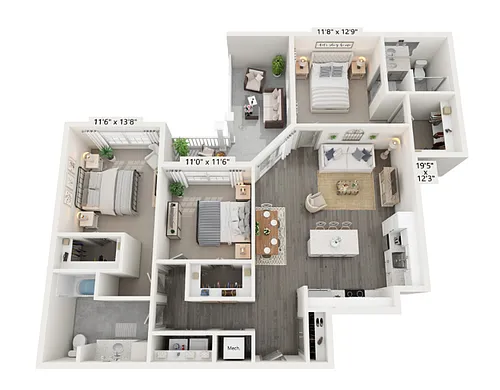 Floor plan C1