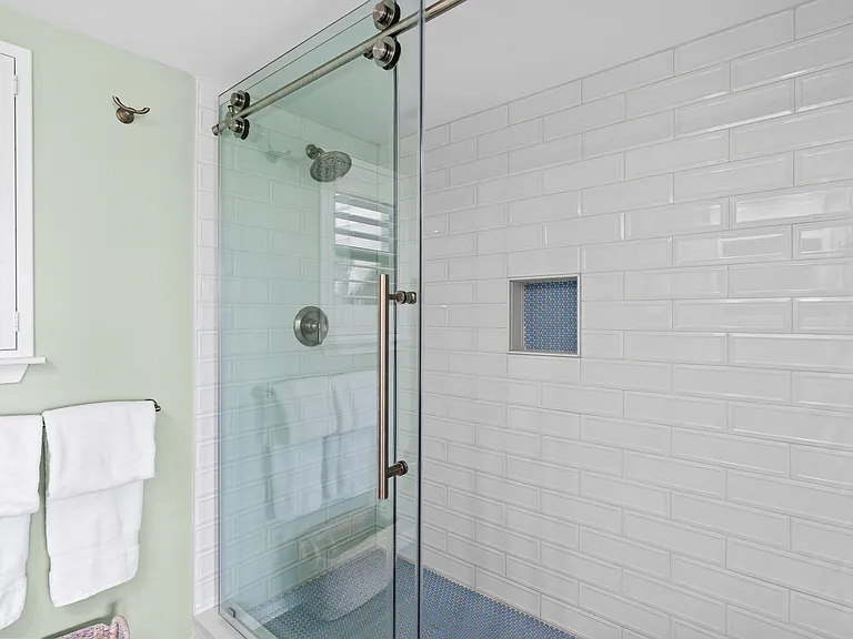Master walk-in shower