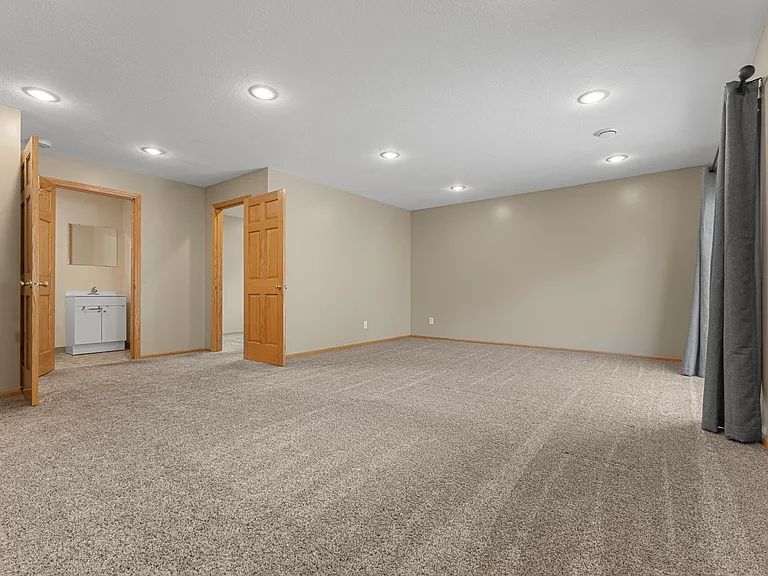 Lower-level family room