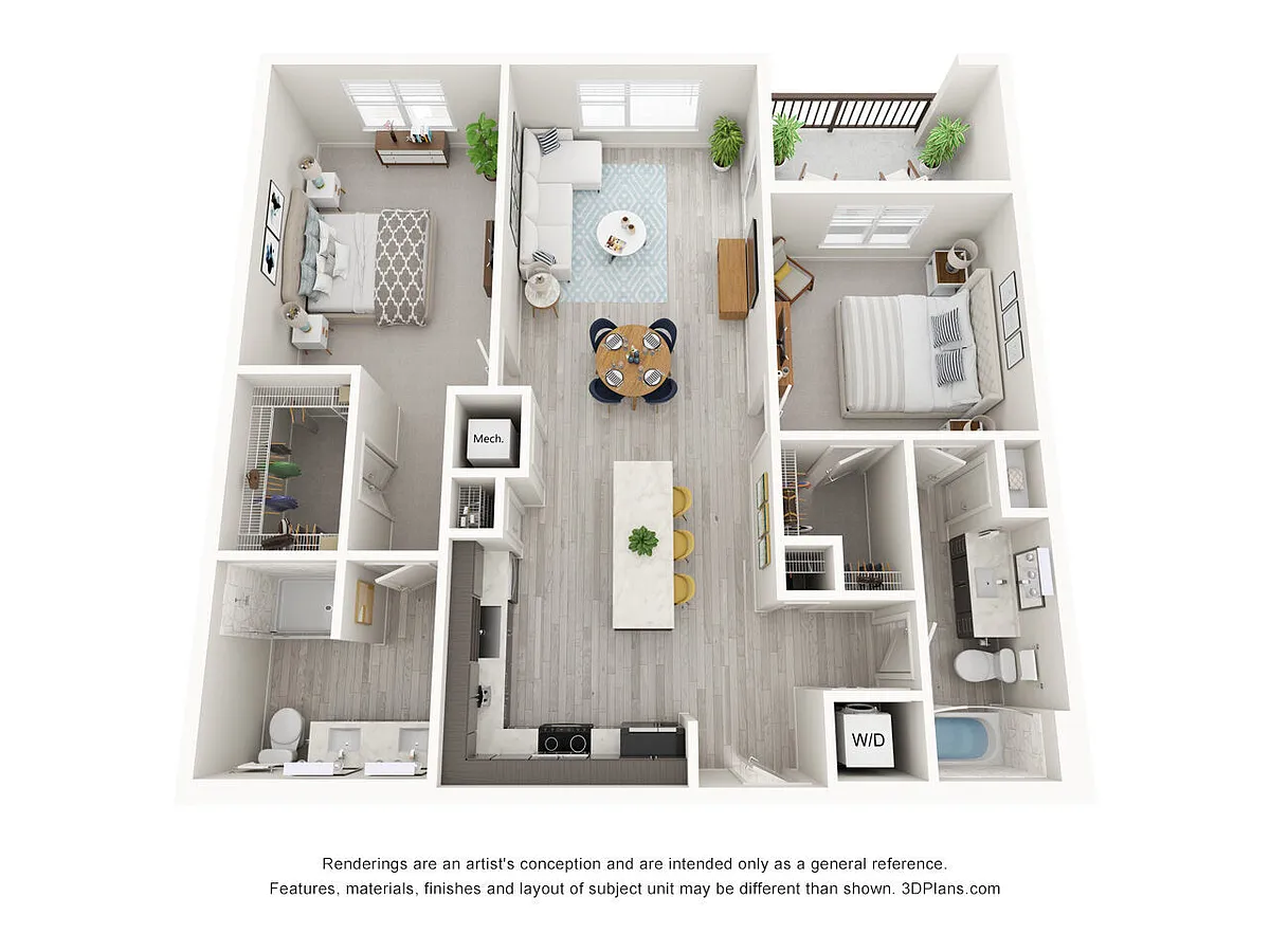 Floor plan B6