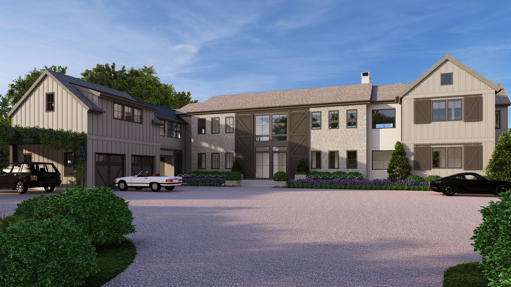  2 Car garage plus 2 car carport