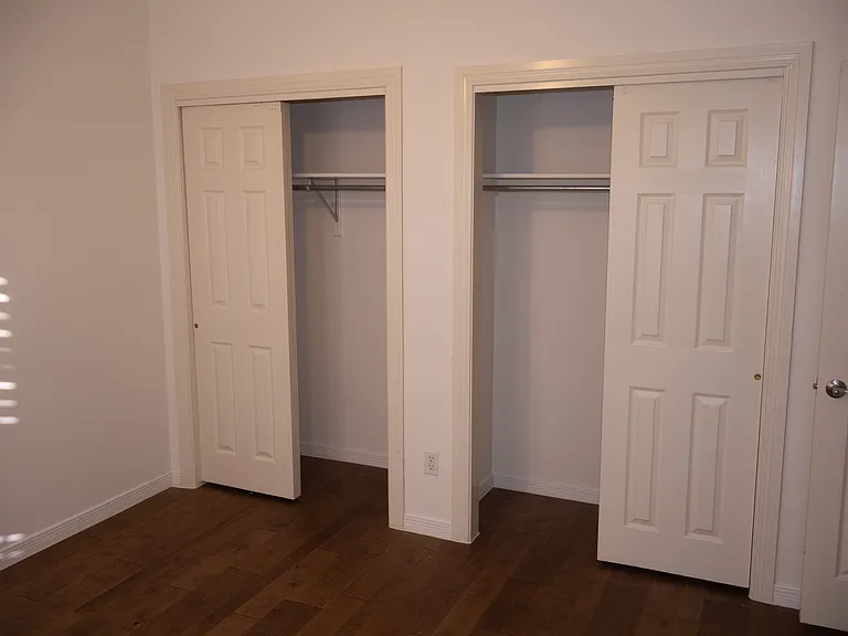 Bedroom 2 Closets