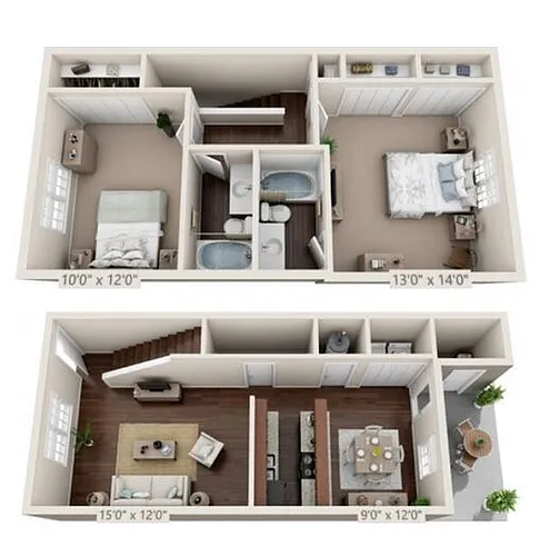 Floor plan B2